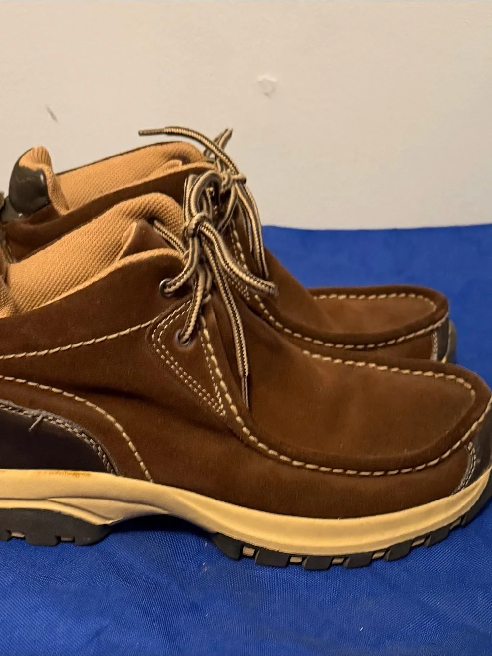 Brown 100% real Suede Chukka Boots
